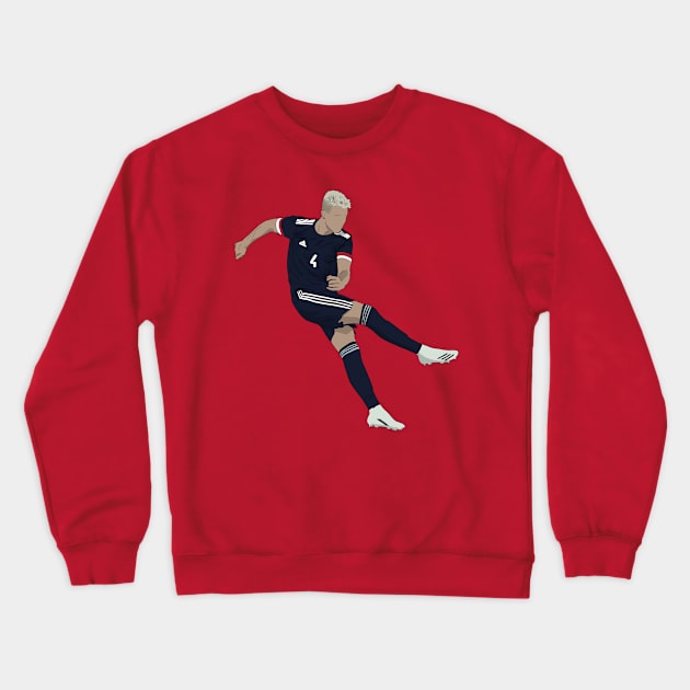 Scott McTominay Scotland Crewneck Sweatshirt by Hevding